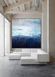 You Hand-painted Oversized Scenic Sea Abstract Canvas Wall Art W9T23 You Hand-painted Oversized Scenic Sea Abstract Canvas Wall Art W9T23