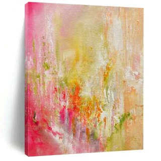 Feminine Original Pastel Soft Bedrooms Abstract Canvas Artwork RJ0T9 Feminine Original Pastel Soft Bedrooms Abstract Canvas Artwork RJ0T9