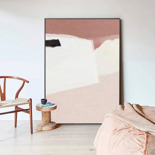 Pink Original Textured Abstract Canvas Wall Art 5GQFG Pink Original Textured Abstract Canvas Wall Art 5GQFG