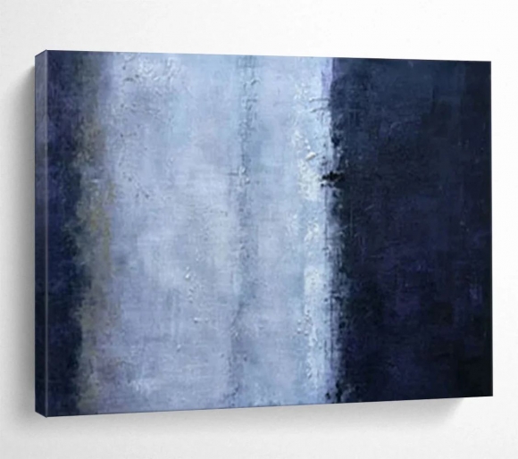White Handmade Room Days Blue Abstract Artwork 2XSNI White Handmade Room Days Blue Abstract Artwork 2XSNI
