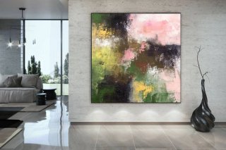 Painting Hand-painted Modern Bedroom Canvas Abstract Canvas Artwork E7OK2 Painting Hand-painted Modern Bedroom Canvas Abstract Canvas Artwork E7OK2