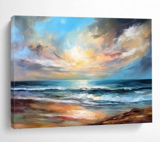 Abstract Original Handmade Sunset Bedroom Abstract Artwork 4WI16 Abstract Original Handmade Sunset Bedroom Abstract Artwork 4WI16