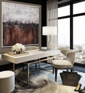Living Hand-painted White Oversized Painting Abstract Canvas Artwork VE1O4 Living Hand-painted White Oversized Painting Abstract Canvas Artwork VE1O4