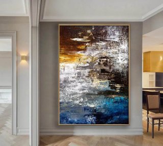 Painting Hand-painted Oversized Abstract Bedroom Abstract Canvas 76JZL Painting Hand-painted Oversized Abstract Bedroom Abstract Canvas 76JZL