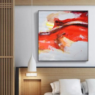 Knife Original Contemporary Abstract Canvas Artwork LDRN0 Knife Original Contemporary Abstract Canvas Artwork LDRN0