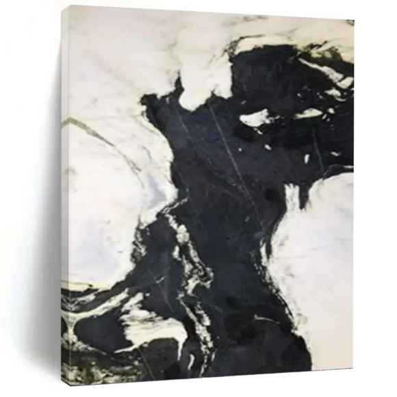 Bold Original Hand-painted Elegant Luxury Room Abstract Canvas Wall Art N7AM4