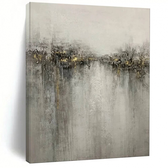 Scenic Handmade Gold Contemporary Abstract Artwork H111A Scenic Handmade Gold Contemporary Abstract Artwork H111A