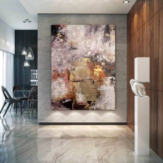 Gold Original Livingroom Brown Canvas Abstract Canvas Wall Art DZMF8 Gold Original Livingroom Brown Canvas Abstract Canvas Wall Art DZMF8