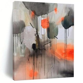 White Hand-painted Bedroom Black Studio Abstract Wall Art 3QJG8 White Hand-painted Bedroom Black Studio Abstract Wall Art 3QJG8