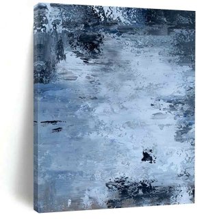 Textured Original Gray Water Abstract Artwork N6MW1 Textured Original Gray Water Abstract Artwork N6MW1