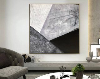 Minimal Handmade Your Contemporary Abstract Canvas Artwork EQ686