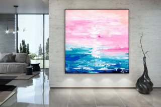 Hallway Hand-painted Entryway White Abstract Canvas Wall Art XKNQ1 Hallway Hand-painted Entryway White Abstract Canvas Wall Art XKNQ1