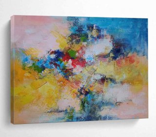 Bouquet Original Handmade Bedroom Colorful Painting Abstract Artwork JKZ20 Bouquet Original Handmade Bedroom Colorful Painting Abstract Artwork JKZ20