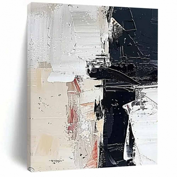 Creative Handmade Hand-painted Red Studio Monochrome Abstract Artwork 53MDG Creative Handmade Hand-painted Red Studio Monochrome Abstract Artwork 53MDG