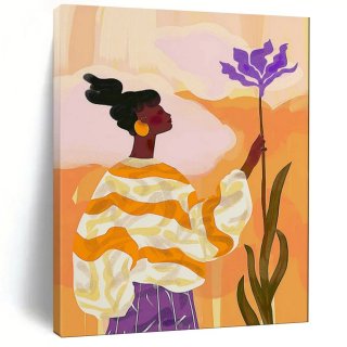 Sunroom Original Living Boho Flower Abstract Artwork 5F3UW Sunroom Original Living Boho Flower Abstract Artwork 5F3UW