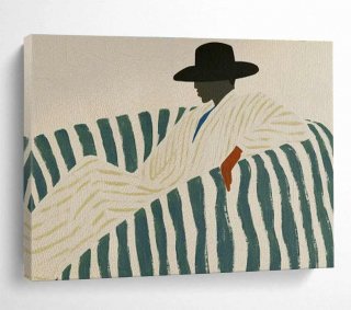 Blue Handmade Figure Luxury Giant Abstract Wall Art ET8VM Blue Handmade Figure Luxury Giant Abstract Wall Art ET8VM