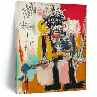 Modern Handmade Figure Bedroom Robot Abstract Artwork RW93K Modern Handmade Figure Bedroom Robot Abstract Artwork RW93K