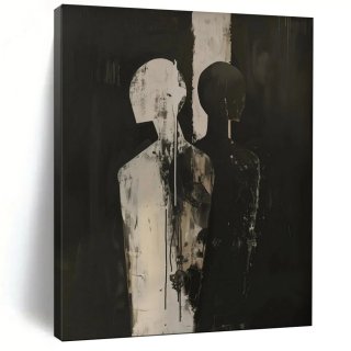 Contemporary Handmade Lounge Days White Giant Abstract Wall Art YTZL8 Contemporary Handmade Lounge Days White Giant Abstract Wall Art YTZL8