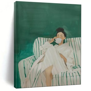 Green Original Figure Modern Giant Abstract Wall Art F5FEJ Green Original Figure Modern Giant Abstract Wall Art F5FEJ