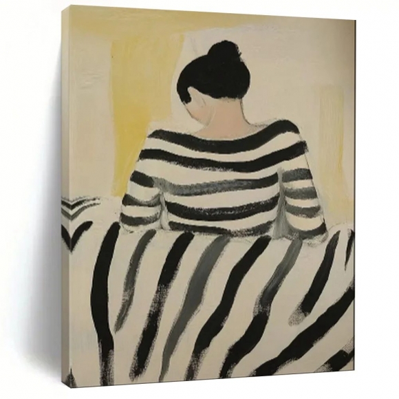 Yellow Original Figure Eclectic Giant Abstract Wall Art KNSX6 Yellow Original Figure Eclectic Giant Abstract Wall Art KNSX6