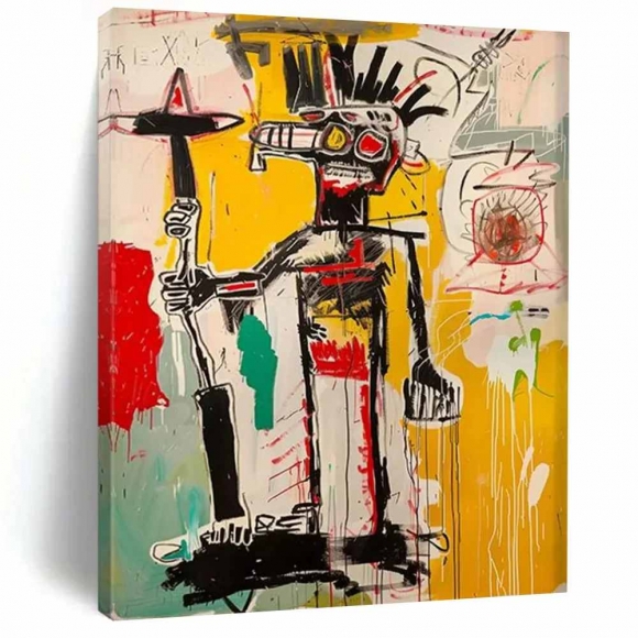 Figure Hand-painted Giant Abstract Wall Art for Office W9BB8 Figure Hand-painted Giant Abstract Wall Art for Office W9BB8