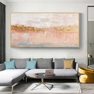 Oversized Original Leaf Abstract Canvas Wall Art for Office L4VIQ Oversized Original Leaf Abstract Canvas Wall Art for Office L4VIQ