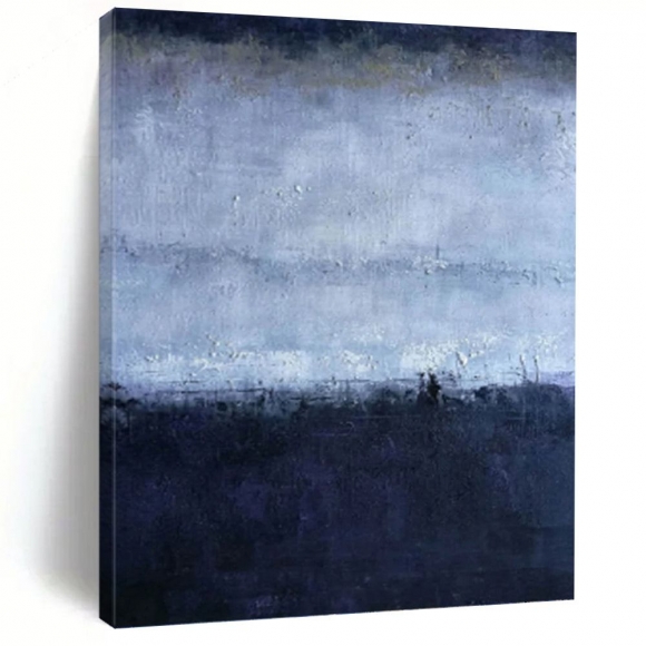Scenic Blue Purple Abstract Canvas Wall Art OTR9S Scenic Blue Purple Abstract Canvas Wall Art OTR9S