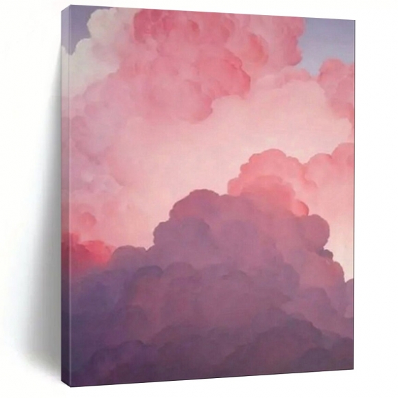 Cloud Pink Purple Abstract Pastel Wall Art LT572 Cloud Pink Purple Abstract Pastel Wall Art LT572