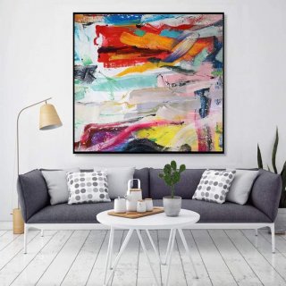 Red Orange Yellow Abstract Painting Canvas Wall Art 0D5NO Red Orange Yellow Abstract Painting Canvas Wall Art 0D5NO