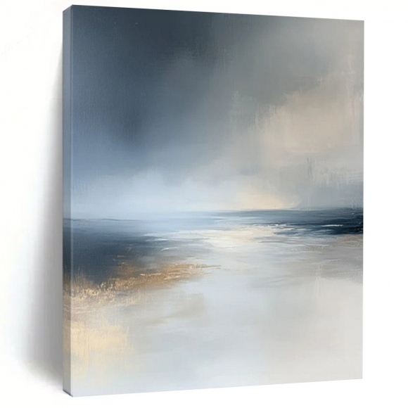 Sea Beach Abstract Misty Nautical Wall Art O7BX6 Sea Beach Abstract Misty Nautical Wall Art O7BX6