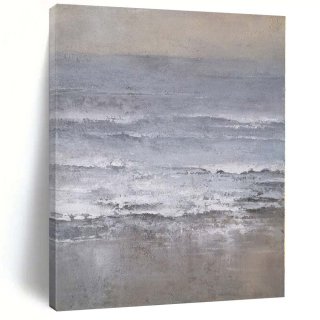 Sea Minimal Abstract Painting Canvas Wall Art VX03W