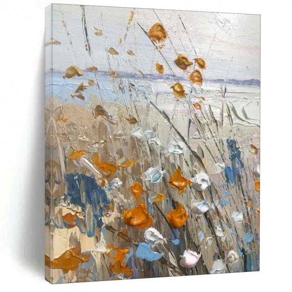 Coastal Handmade Office Living Wall Art 9GYQ8