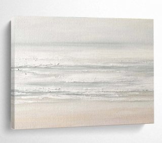 Beach Modern Abstract Minimal Painting Wall Art 5PQ3U