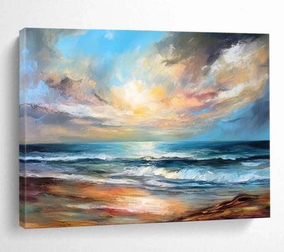 They Original Beach Abstract Island Abstract Canvas Artwork H8K3A They Original Beach Abstract Island Abstract Canvas Artwork H8K3A