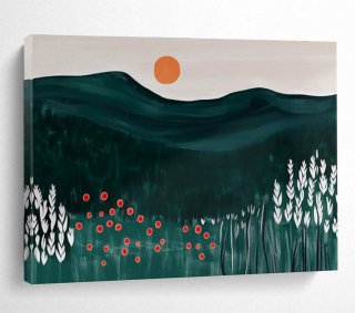 Mountain Nature Sunset Minimal Contemporary Abstract Wall Art 1LMN8 Mountain Nature Sunset Minimal Contemporary Abstract Wall Art 1LMN8