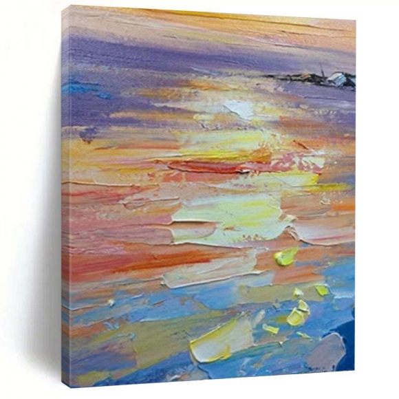 Beach Evening Abstract Coastal Canvas Wall Art 440I0 Beach Evening Abstract Coastal Canvas Wall Art 440I0