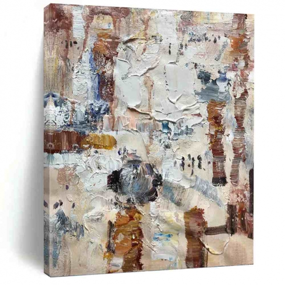 Urban Abstract Textured Canvas Collage Wall Art IES2D Urban Abstract Textured Canvas Collage Wall Art IES2D