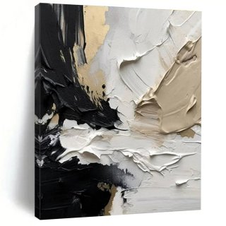 White Black Gold Modern Abstract Wall Art 8VYMX White Black Gold Modern Abstract Wall Art 8VYMX