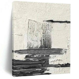 Garden Black Gray White Textured Wall Artwork 3KFE2 Garden Black Gray White Textured Wall Artwork 3KFE2