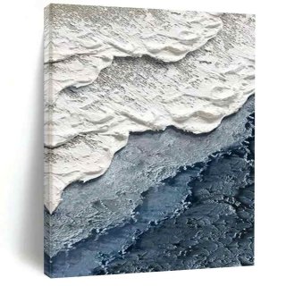 Oversized Sellers Bedroom Scene Coastal Wall Art 5S6FZ Oversized Sellers Bedroom Scene Coastal Wall Art 5S6FZ