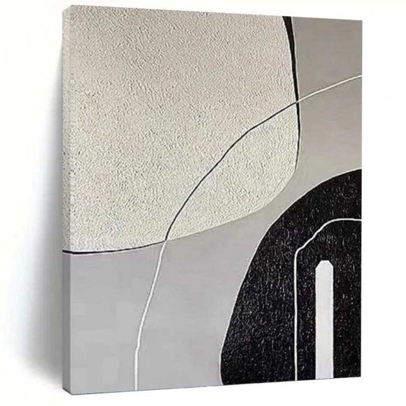 Black Grey White Textured Abstract Wall Art 3KY9Q Black Grey White Textured Abstract Wall Art 3KY9Q