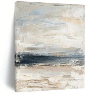 Original Grey Soft Textured Blue Wall Artwork AL71V Original Grey Soft Textured Blue Wall Artwork AL71V