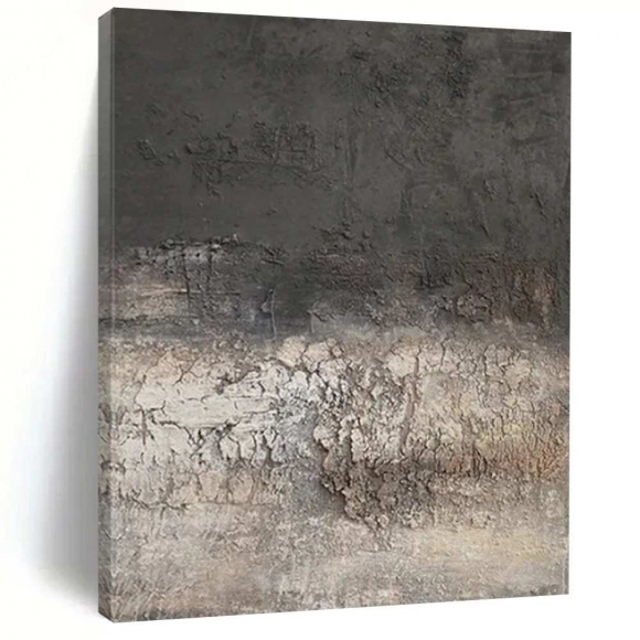 Urban Gray Abstract Minimalist Textured Canvas Wall Art 0A1RF Urban Gray Abstract Minimalist Textured Canvas Wall Art 0A1RF