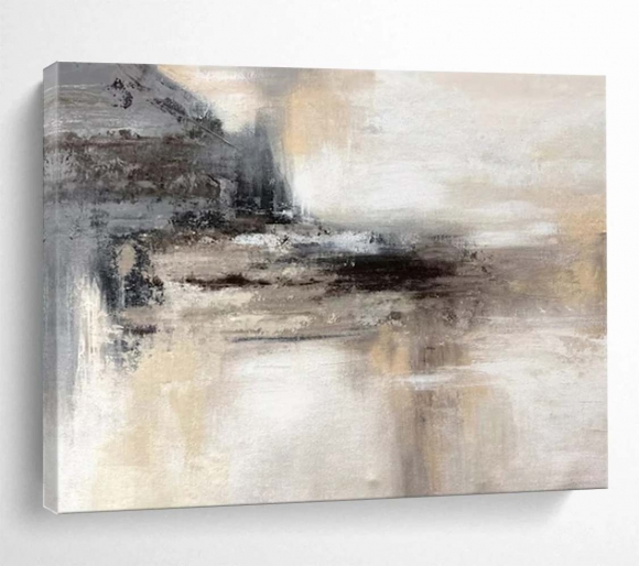 Landscape Original Gray Offices Days Abstract Canvas Wall Art 27BW2 Landscape Original Gray Offices Days Abstract Canvas Wall Art 27BW2