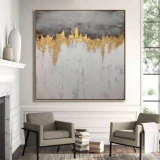 Minimalist Original Handmade Hallway Abstract Canvas Artwork 2V2UF Minimalist Original Handmade Hallway Abstract Canvas Artwork 2V2UF