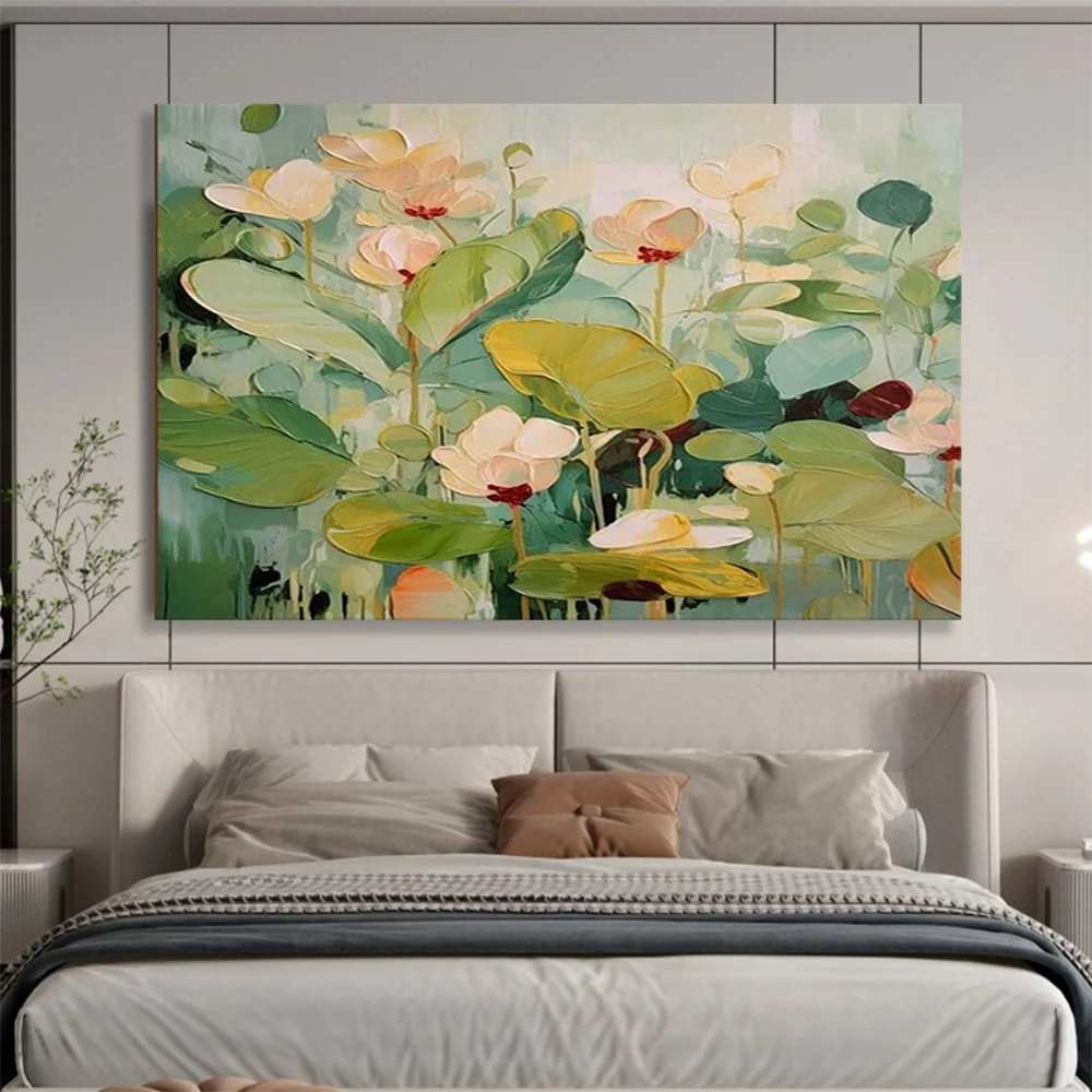 Office Flowers Bedroom - huge wall art for hotel lobby