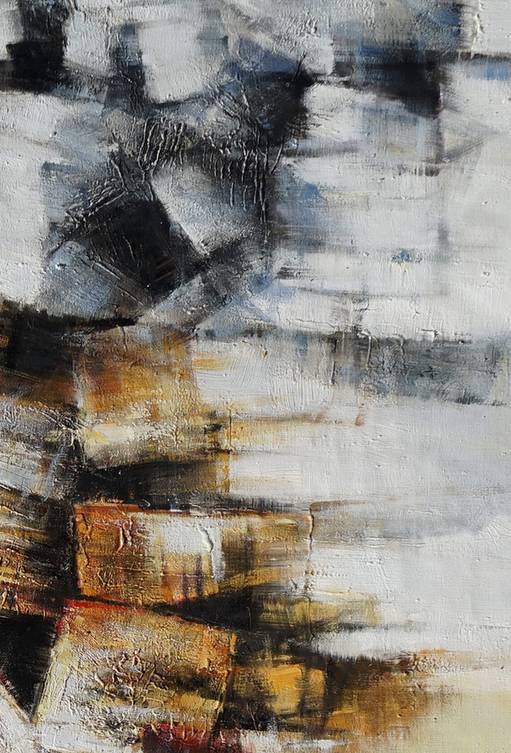 Office Handmade Hallway Abstract Canvas Artwork G32SL