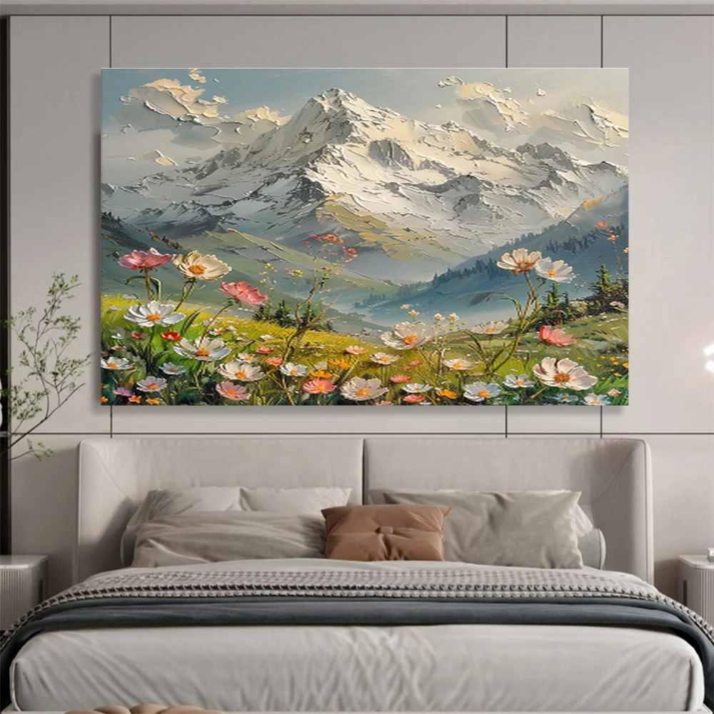 Adding Mountain Room oversized fine art for hotel corridor
