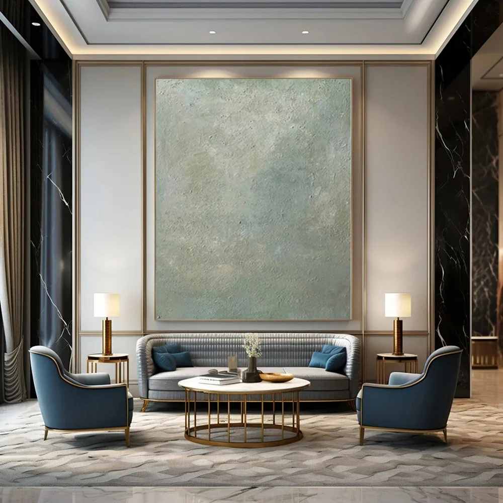 Oversized Handmade Nature Artwork for Office 9656D