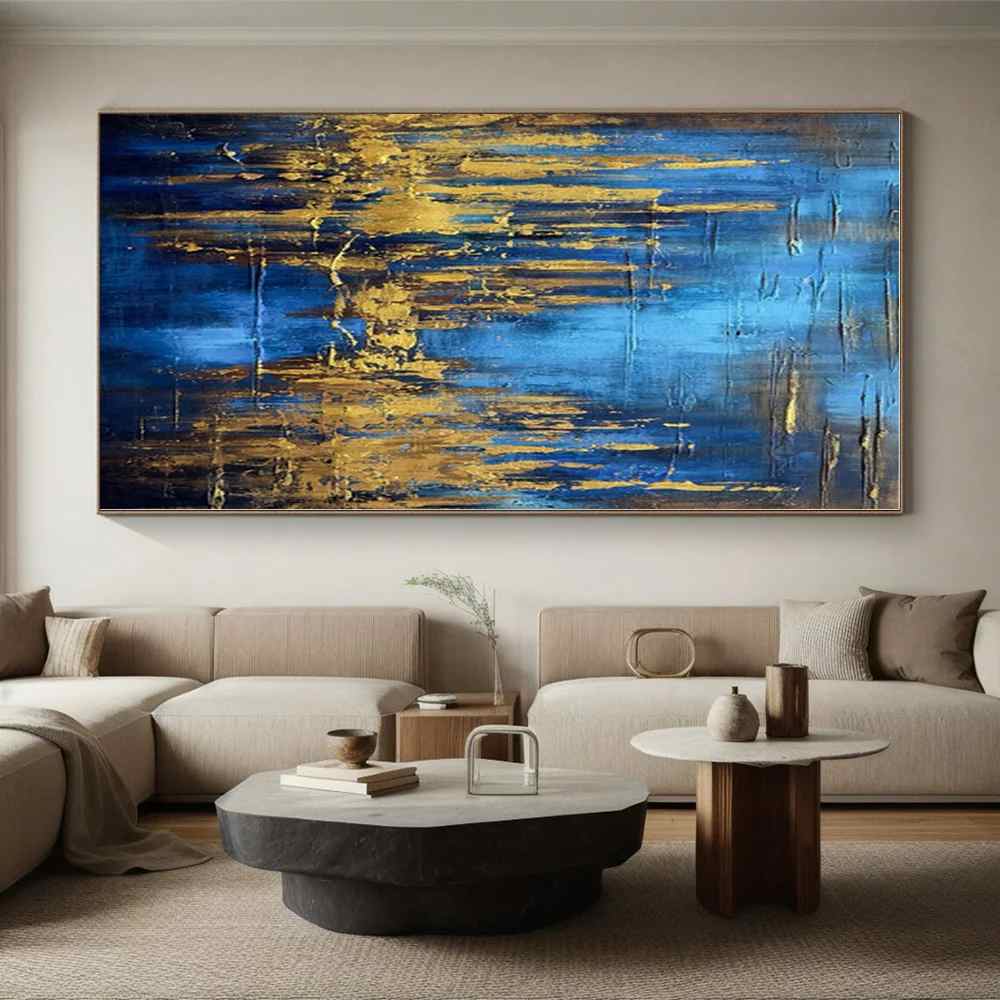 Reflection Original Trees Nature Forest Canvas Artwork Y3W45